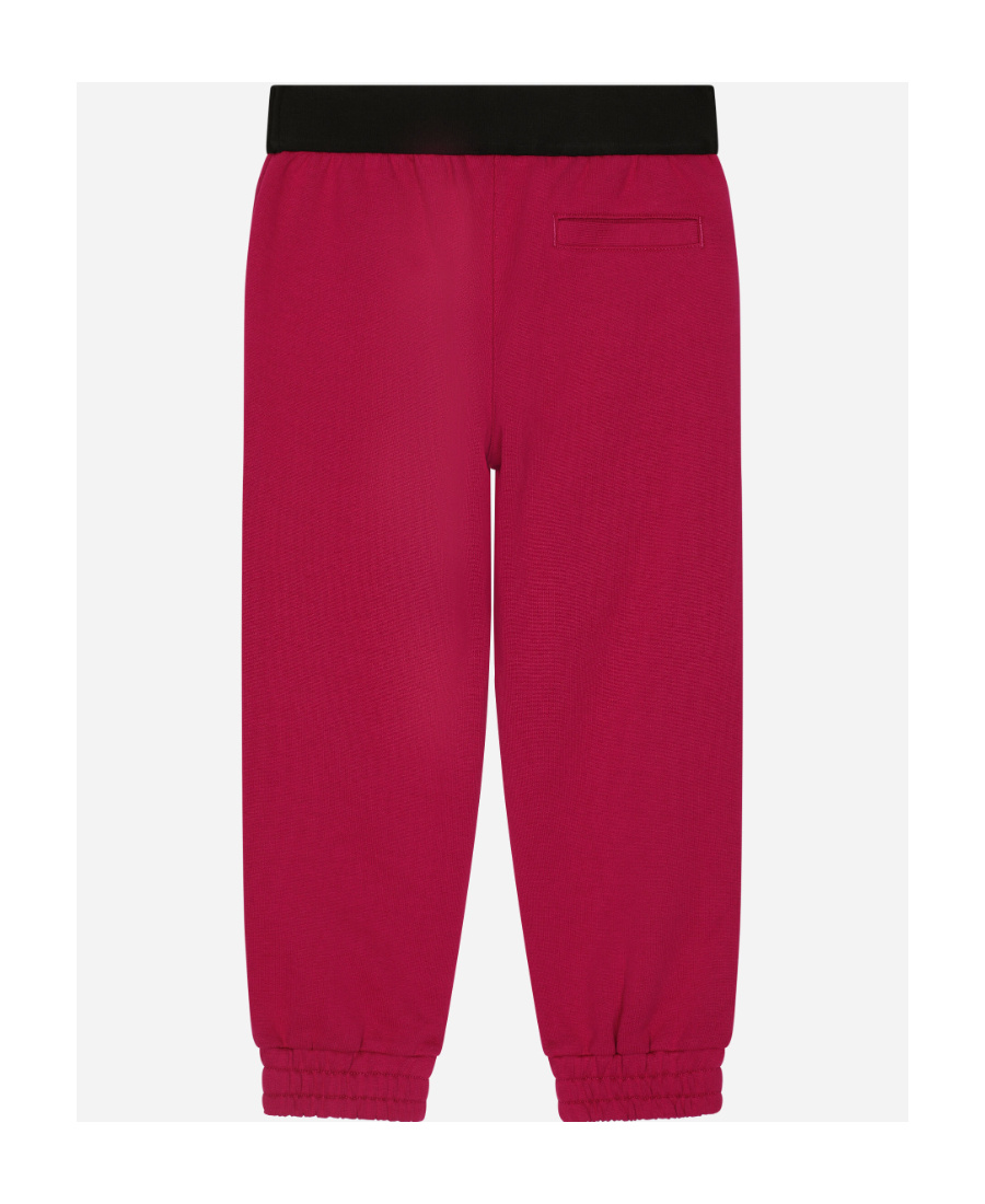 Dolce & Gabbana Logo-waistband Track Pants In Red