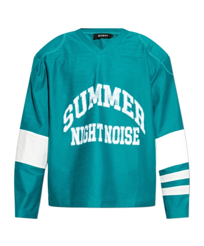 Misbhv Long-sleeved T-shirt In Green