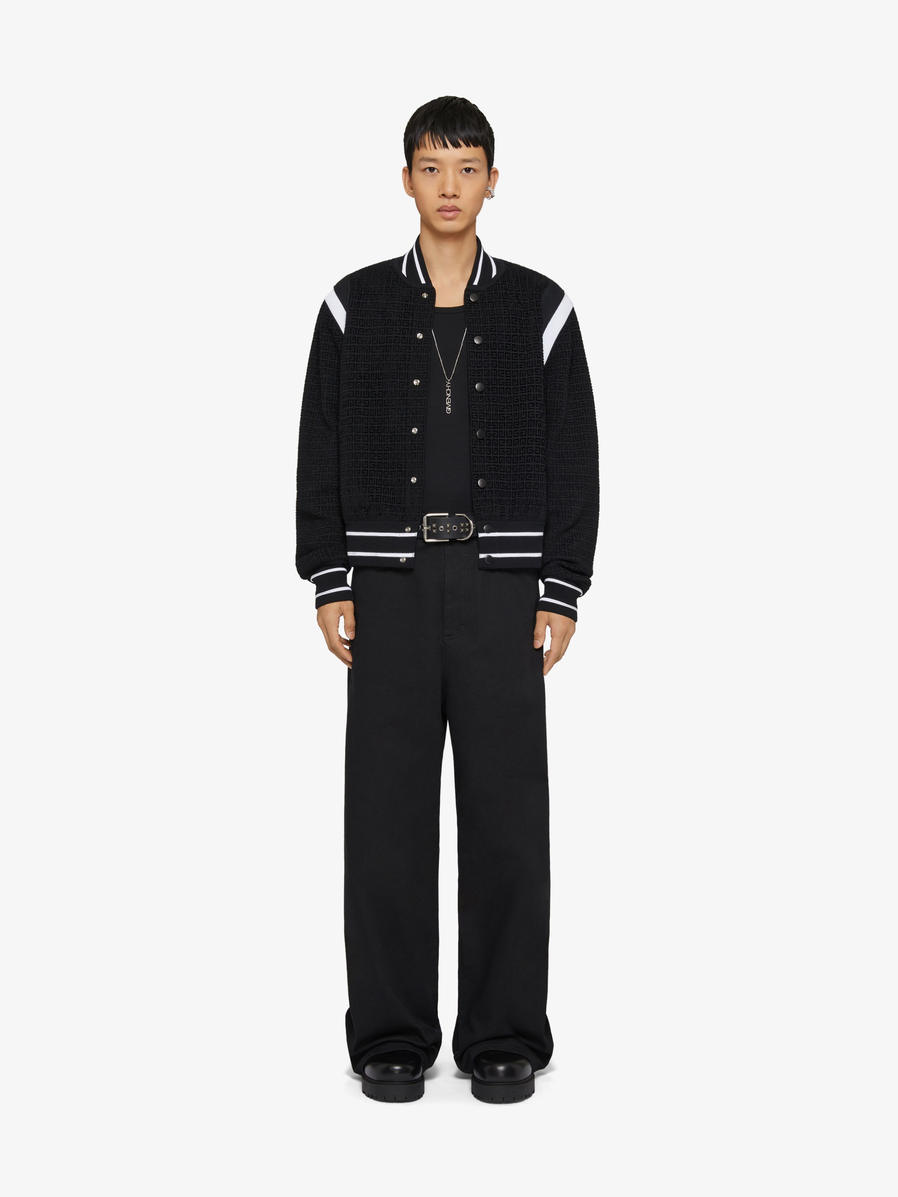 Givenchy Men's Wide Jeans In Black