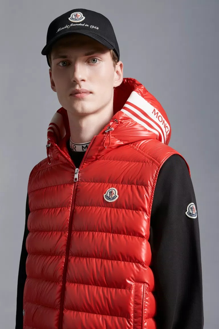 MONCLER GABARDINE BASEBALL CAP