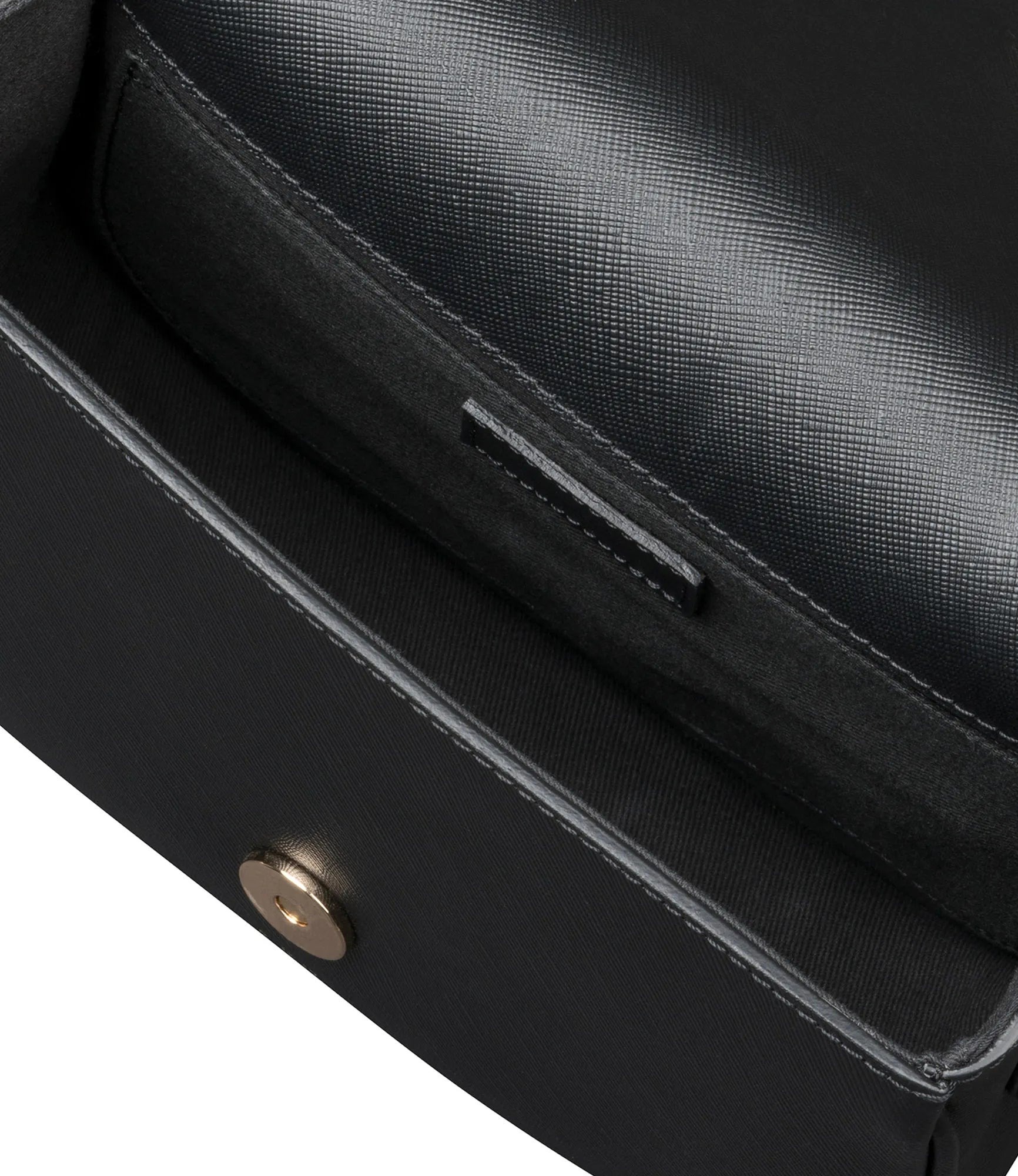 Apc A.p.c. Betty Crossbody Bag In Black Leather With Logo In Black