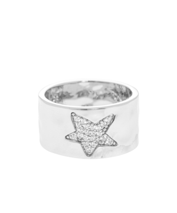 Zadig & Voltaire Hoop Ring In Silver