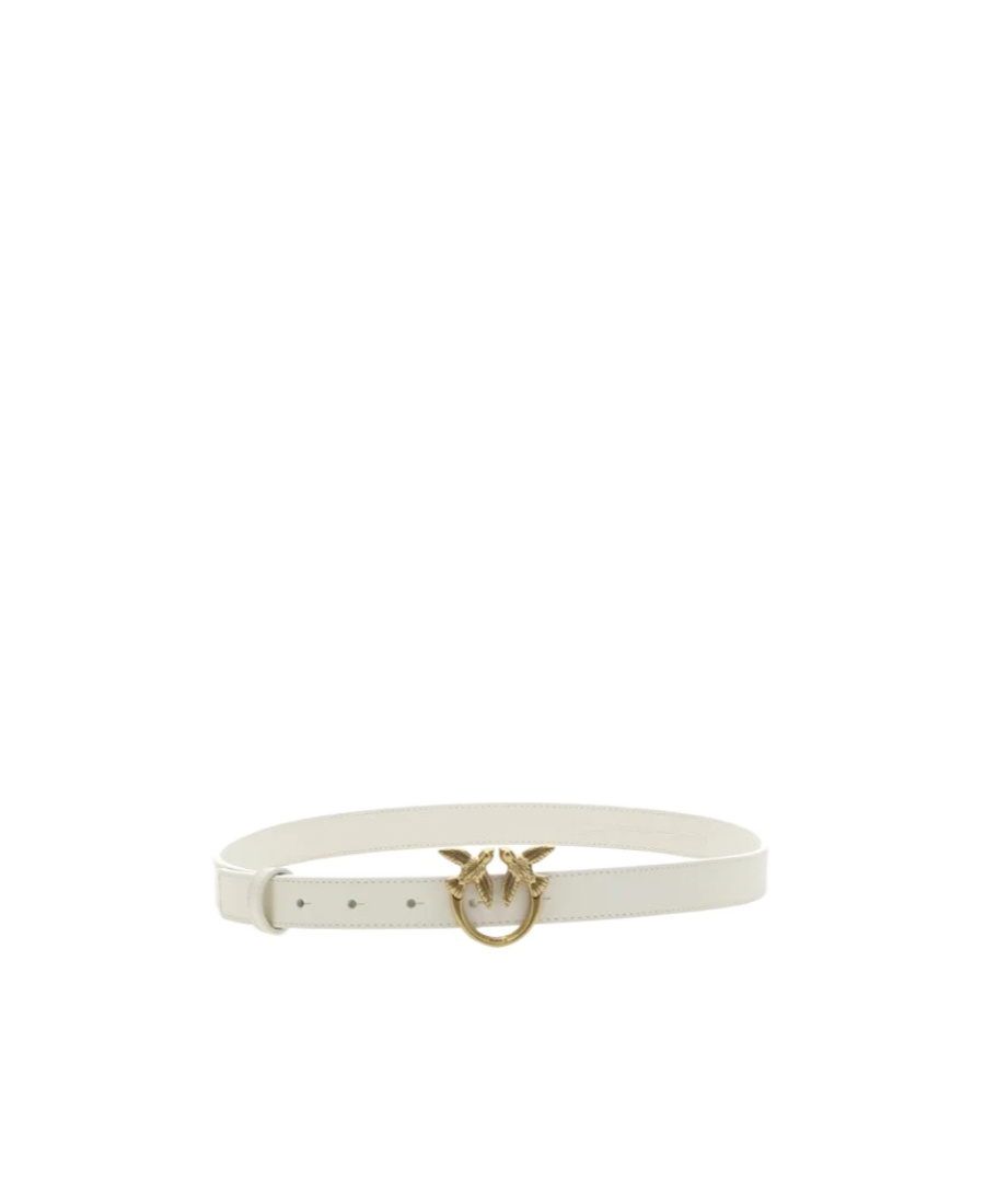 Pinko Love Berry Belt In White