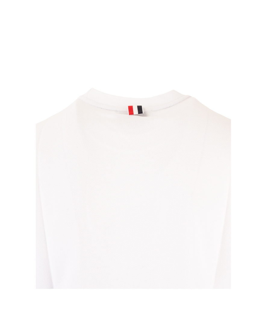 Thom Browne Short Sleeve Tee Cotton T-shirt In Neutral