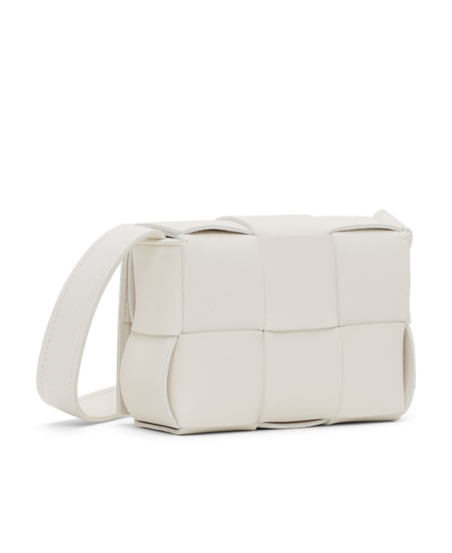 Bottega Veneta Cassette Mini Bag In White