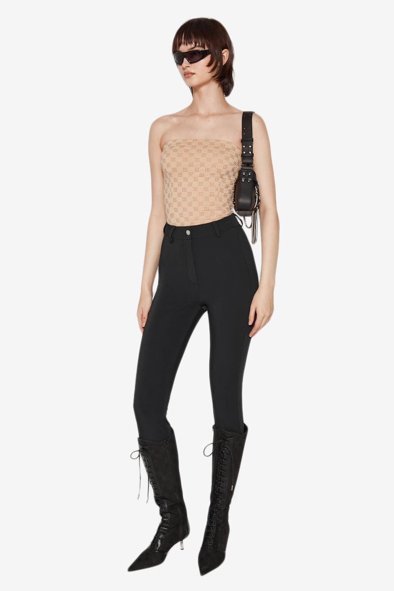 Misbhv Logo Sling Vest In Nude