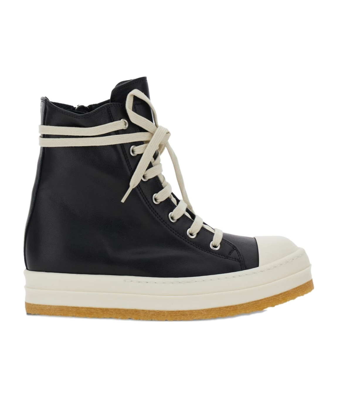 Rick Owens Lace-up Zip-fastening Sneakers In Multi