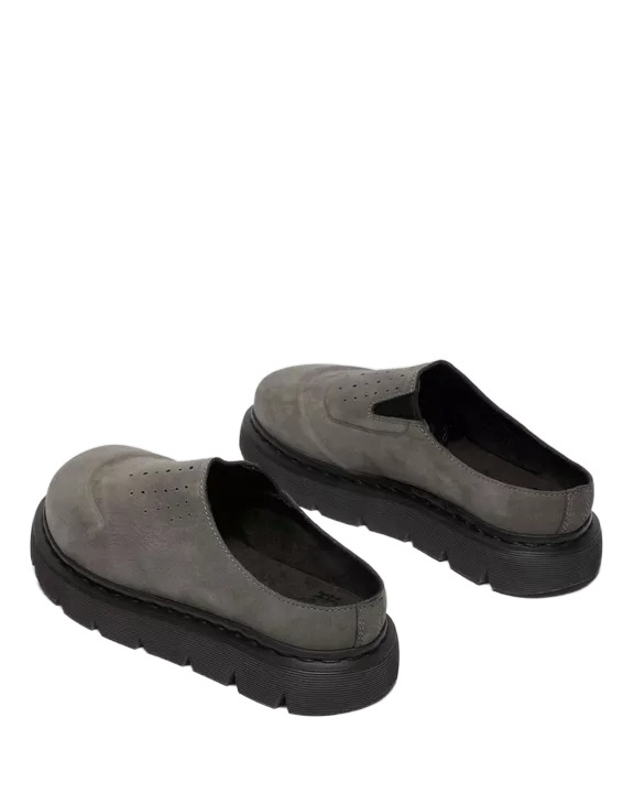 Dr. Martens' Nubuck Leather Mules