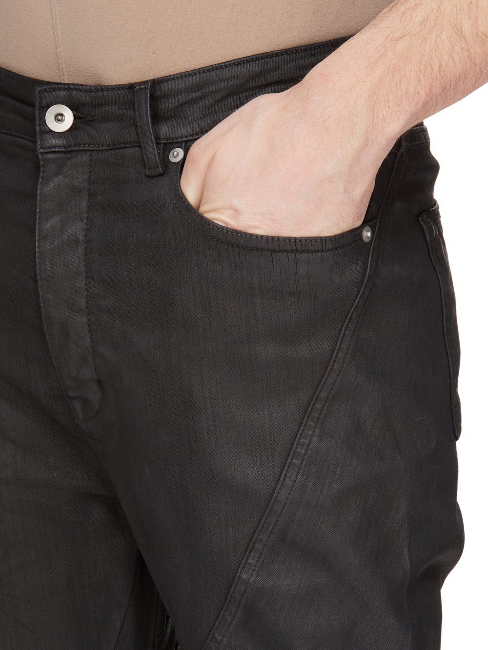 Rick Owens Drkshdw Flared Jeans In Black