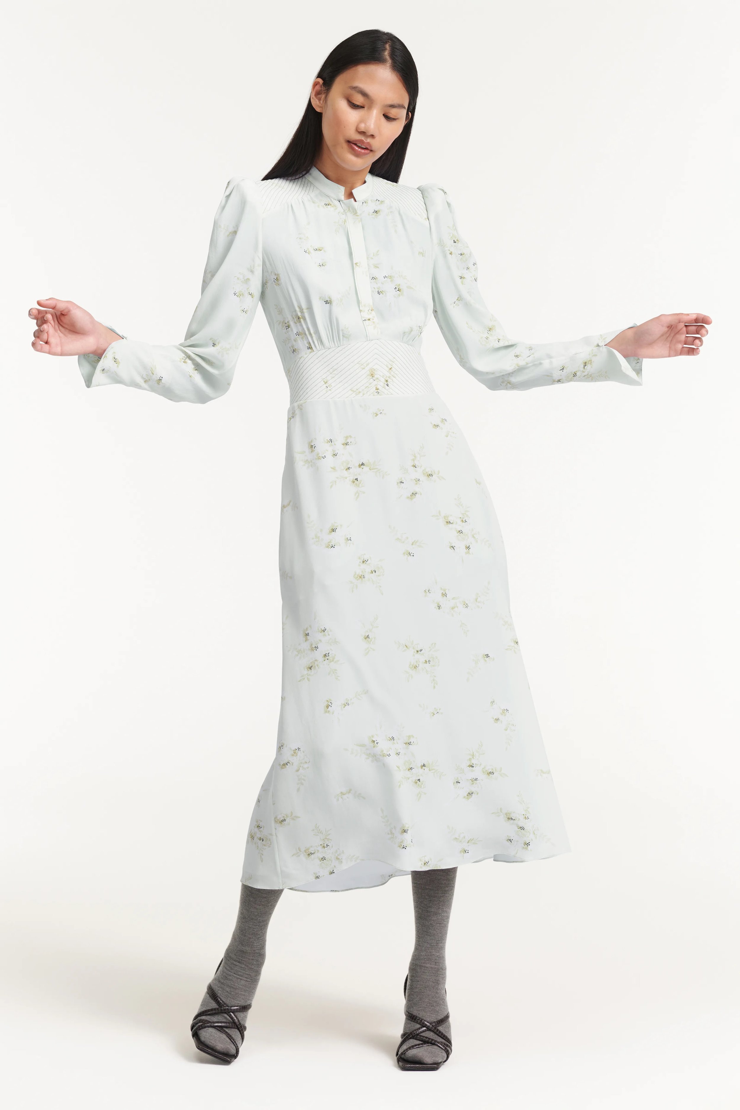 DOROTHEE SCHUMACHER FLORAL-PRINT MAXI DRESS