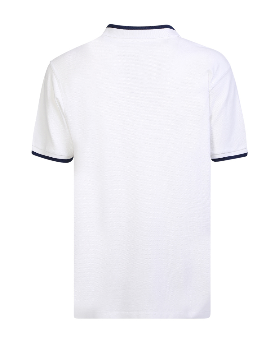 KENZO KENZO LOGO PATCH SHORT-SLEEVED POLO SHIRT