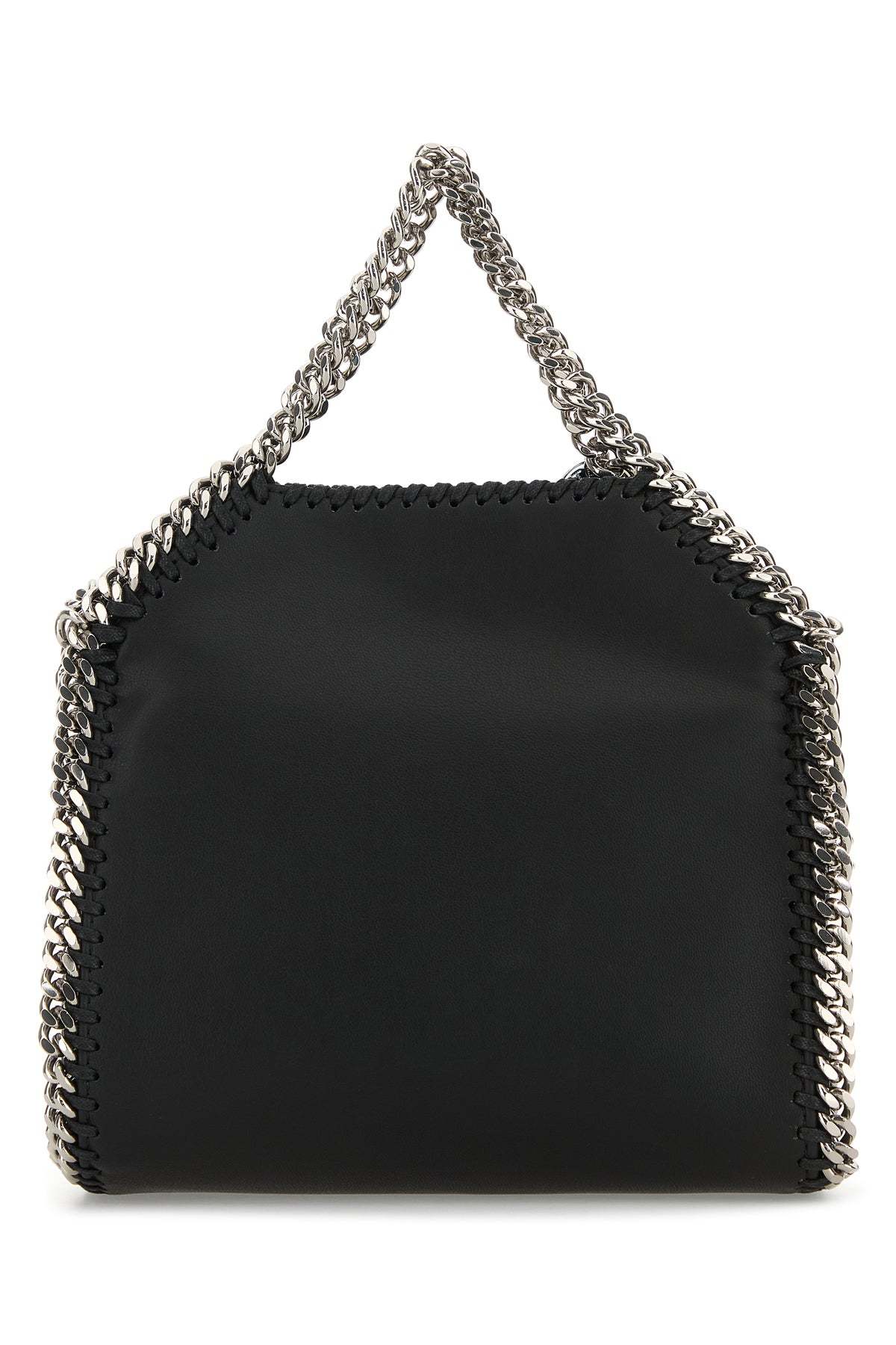 Stella Mccartney Patterned Shoulder Bag In Black