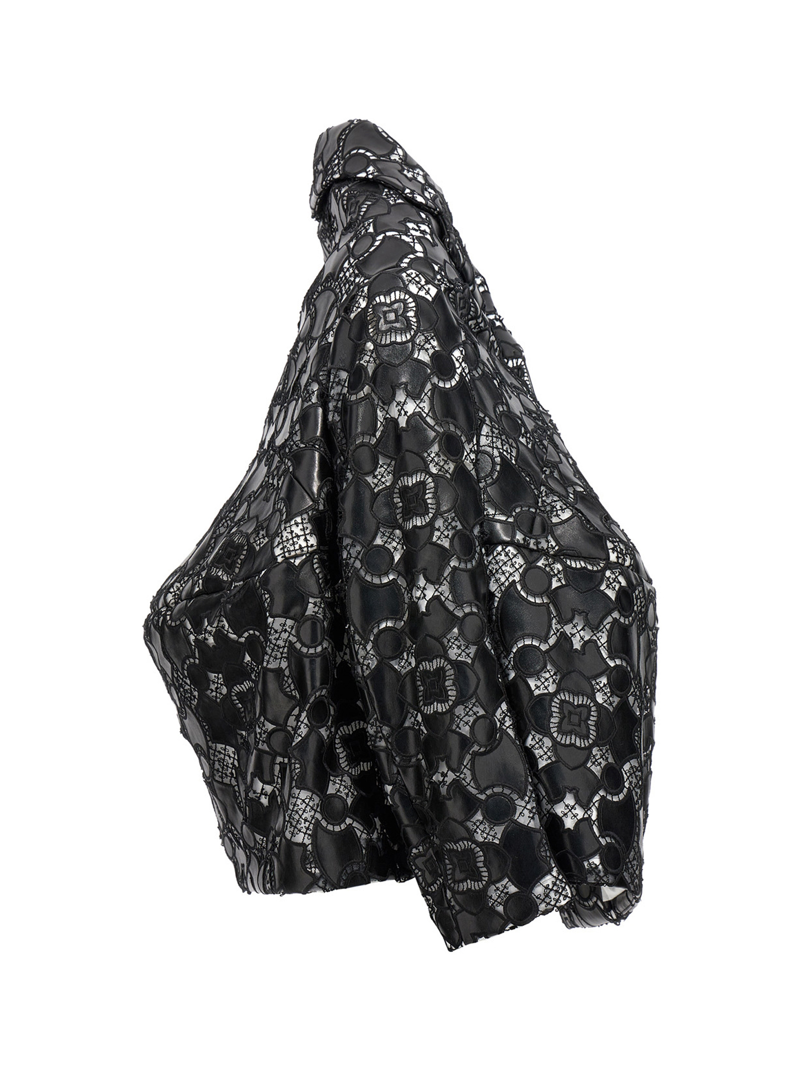 COMME DES GARÇONS COMME DES GARÇONS LACE DETAILED JACKET 