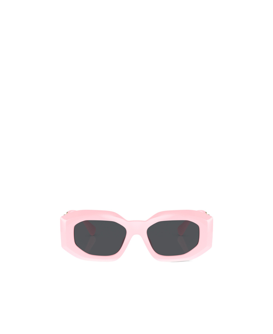 Versace Logo Sunglasses In Pink