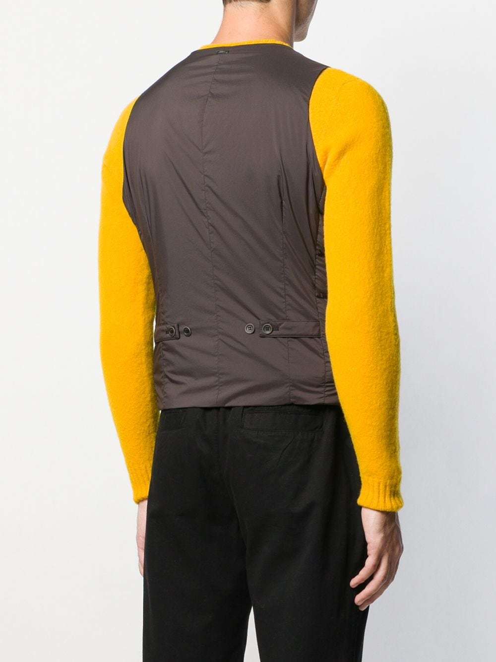 Shop Herno Padded Gilet In Black