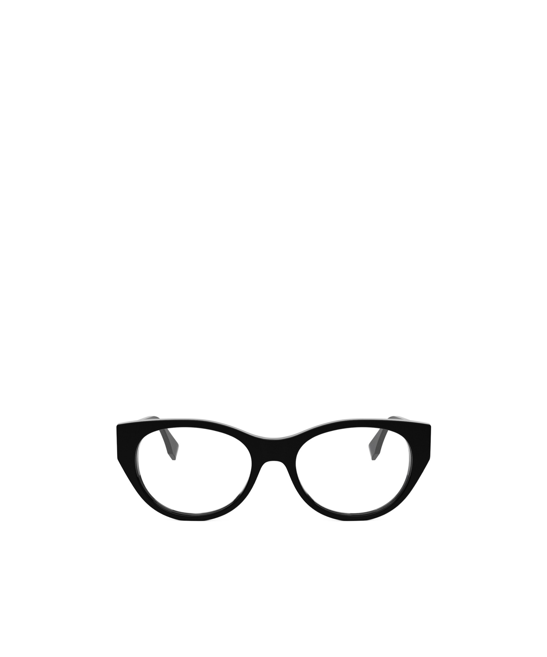 Fendi Eyewear Cat-eye Frame Glasses In Black