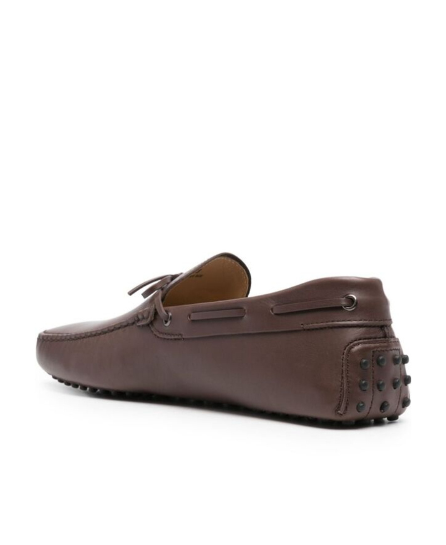 Tod's Gommino Leather Driving Shoes In Brown