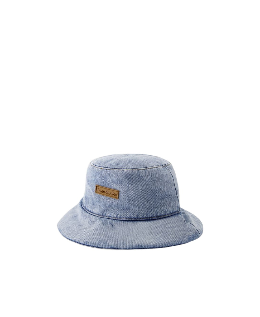 ACNE STUDIOS ACNE STUDIOS LOGO PATCH BUCKET HAT 