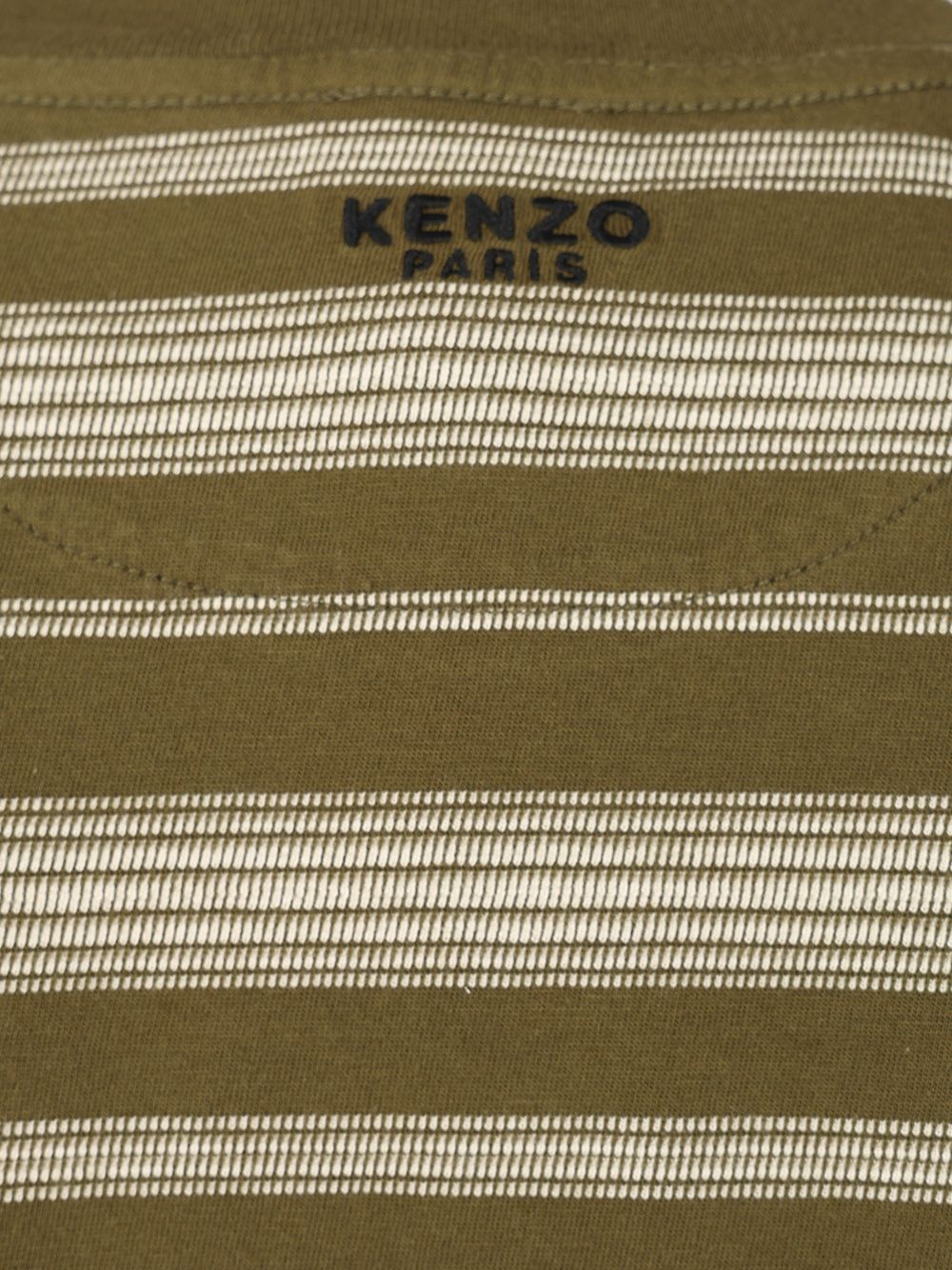 Kenzo Short-sleeved T-shirt In Brown