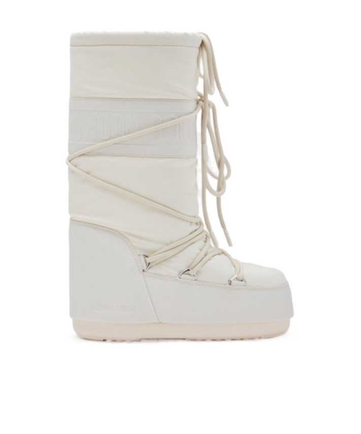 Moon Boot Women's Comfortable And Stylish Flat Shoes In White