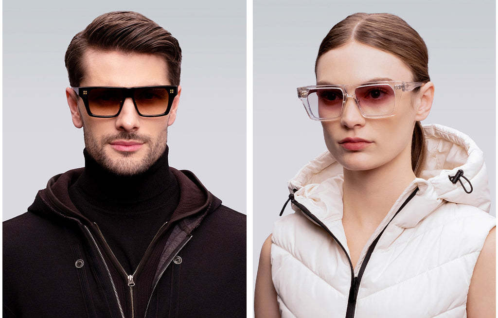 Dita Eyewear Venzyn Square Frame Sunglasses In Pink