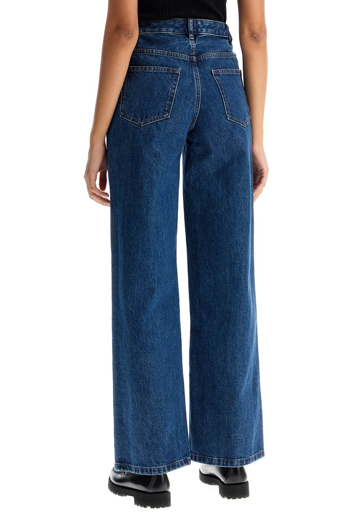 Apc A.p.c. Washed-effect Denim Jeans In Blue
