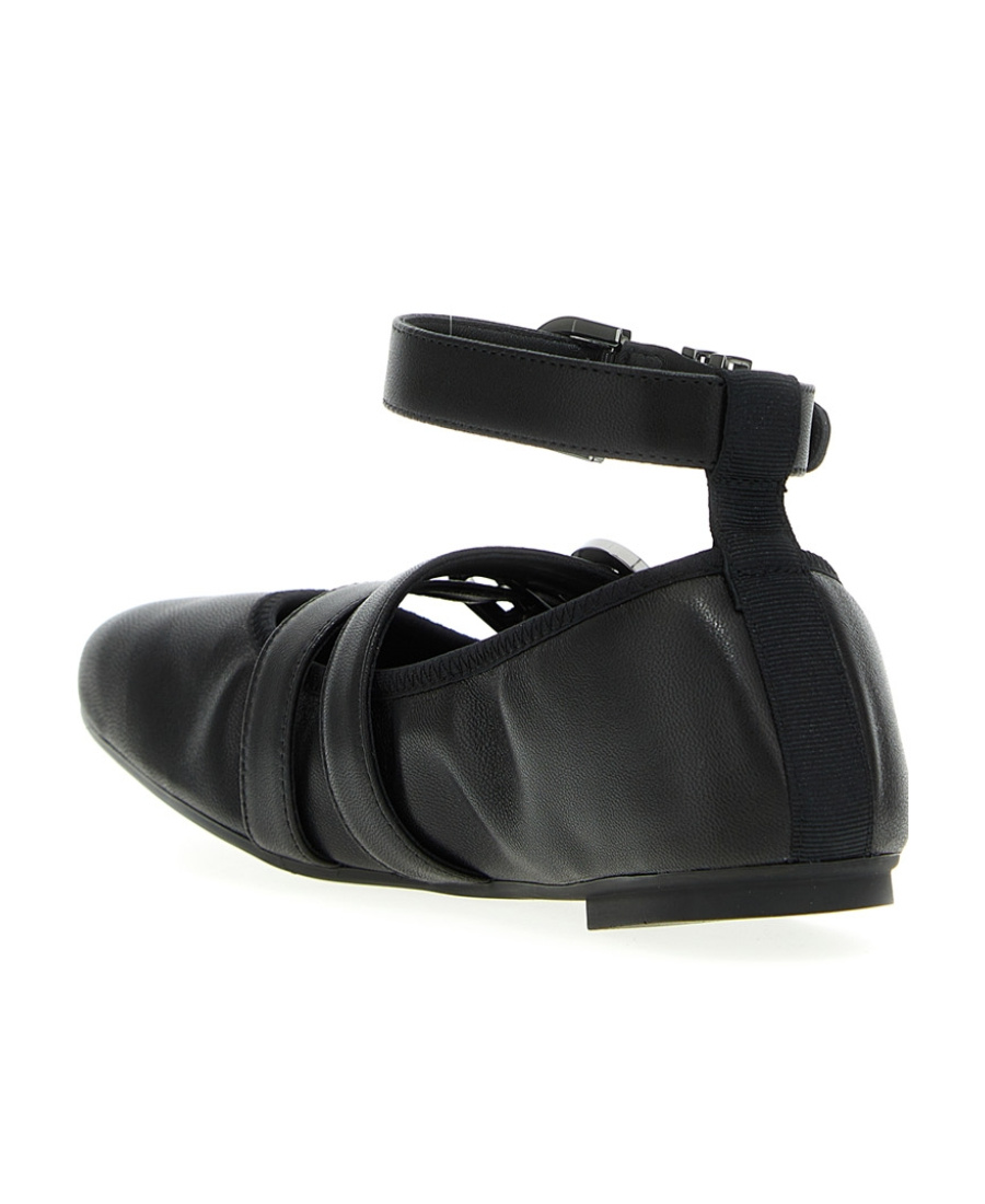 Stuart Weitzman Ballet Flats In Black