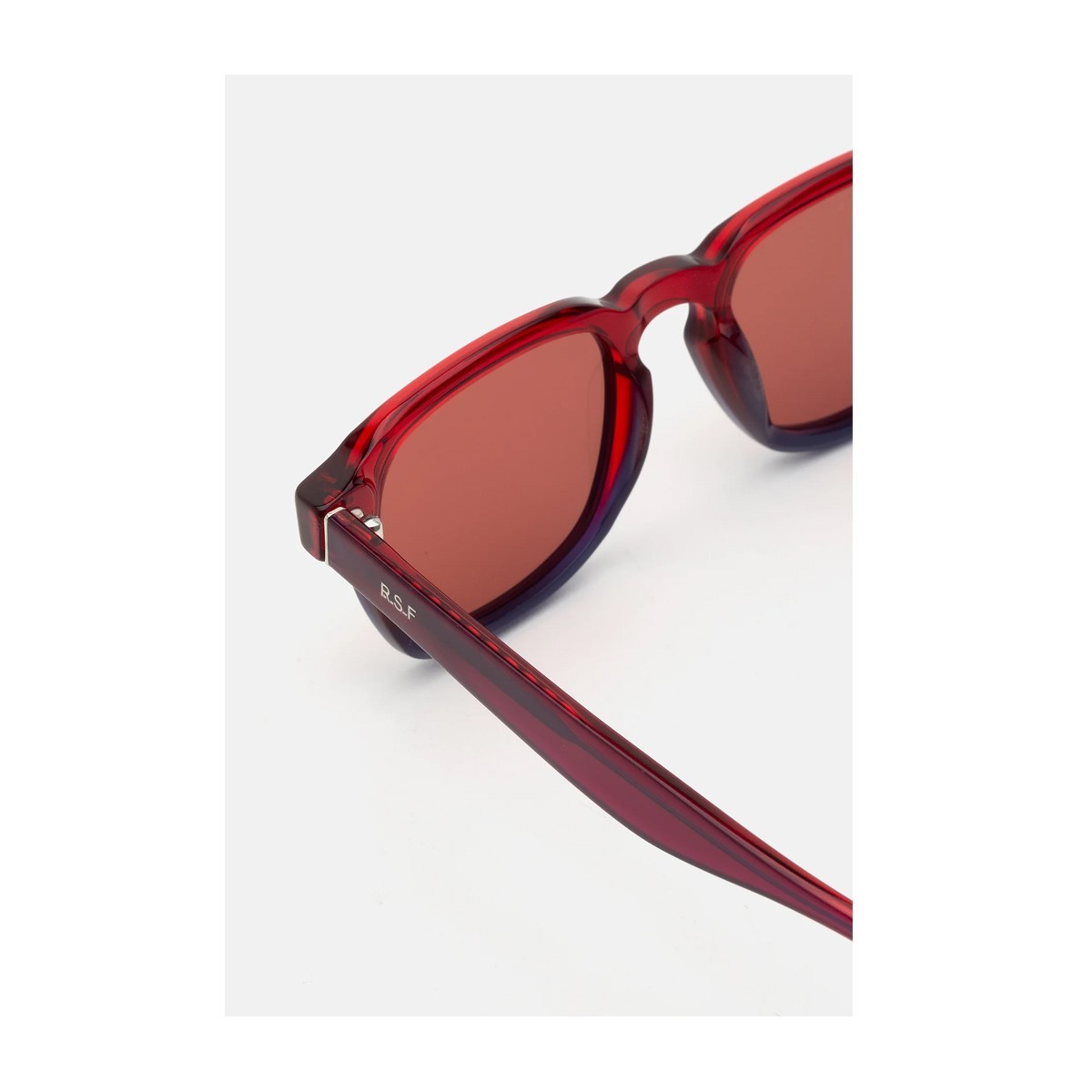 Retrosuperfuture Geometric Frame Sunglasses In Red