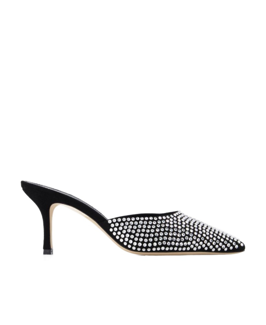 Paris Texas Logo High Heels In Black