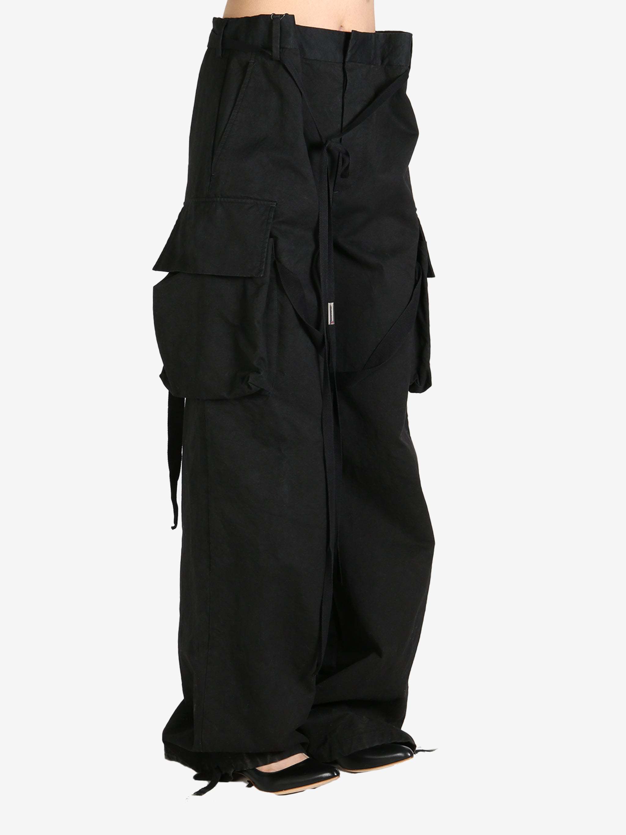 Ann Demeulemeester Work Casual Pants In Black
