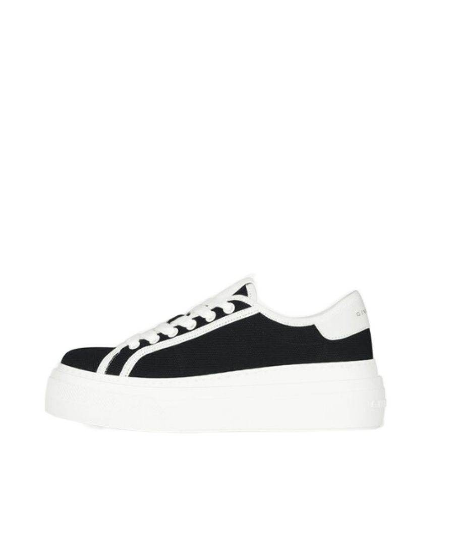 Givenchy City Thick-soled Casual Sneakers In Black