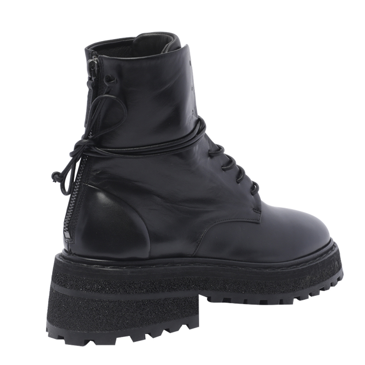 Marsèll Marsell Lace-up Ankle Boots In Black