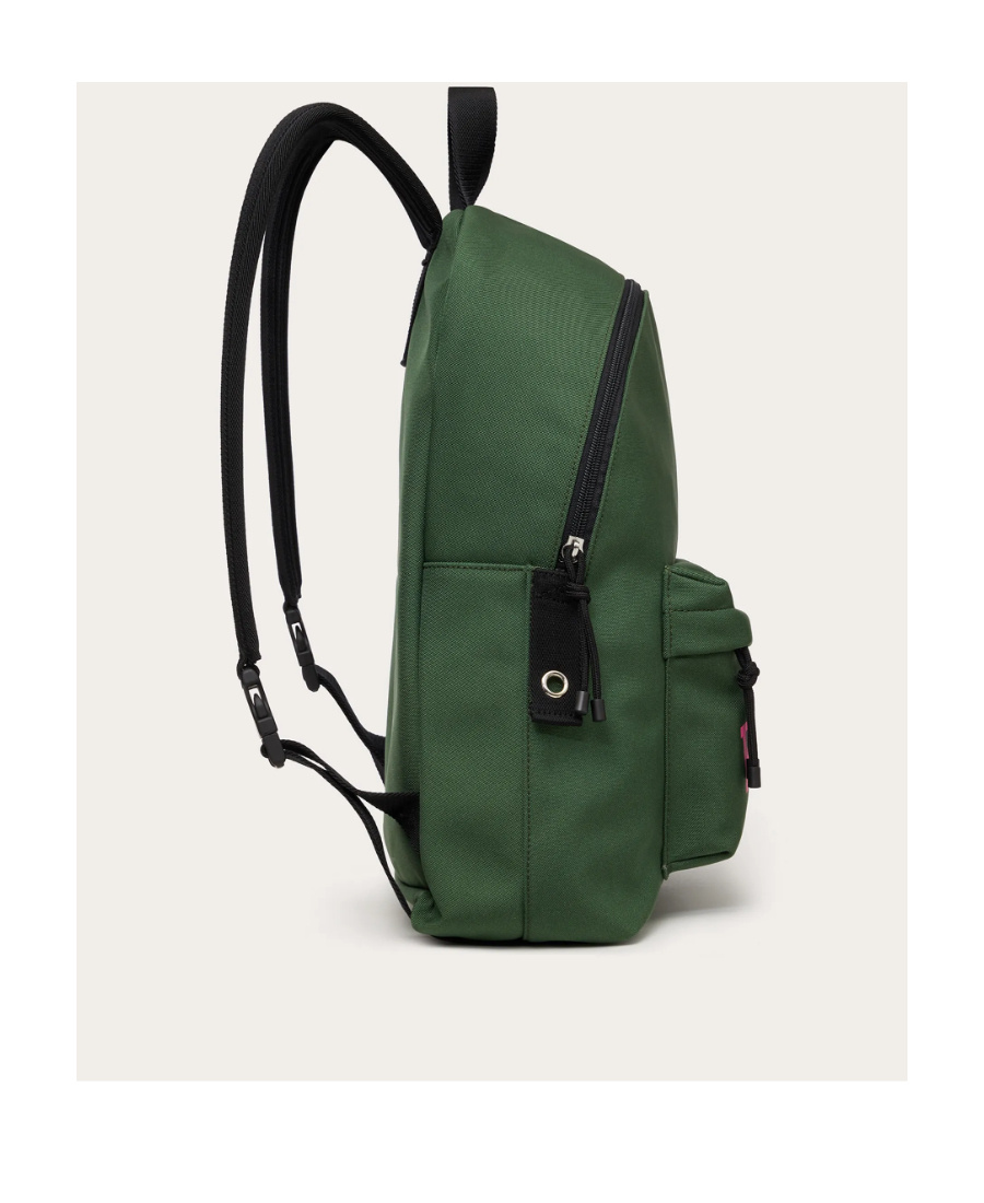 Valentino Logo-print Top-handle Backpack In Green