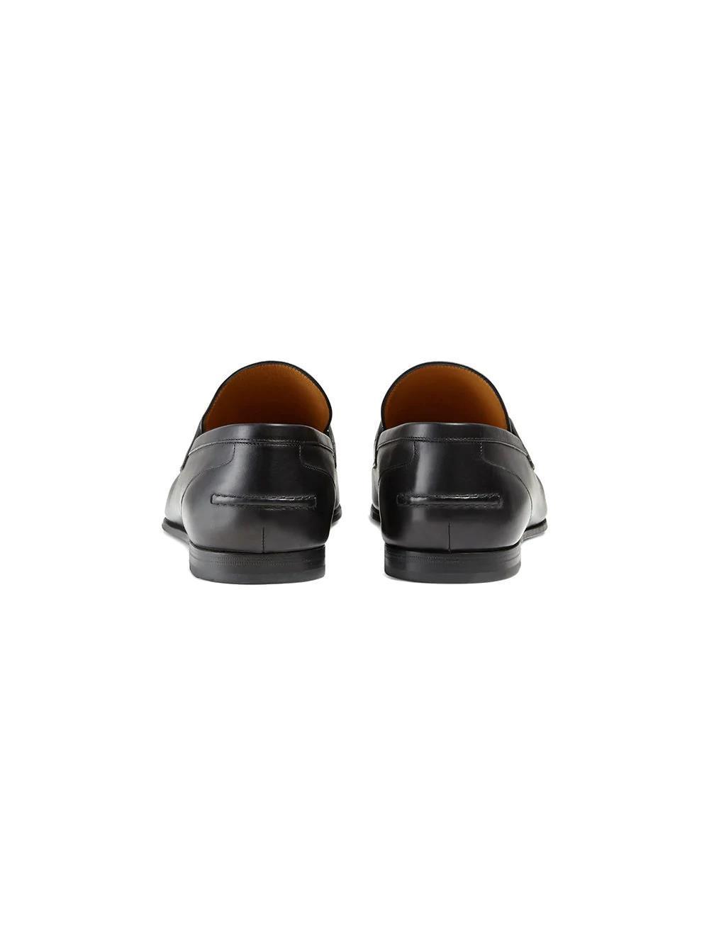Gucci Jordaan Horsebit Loafer In Black