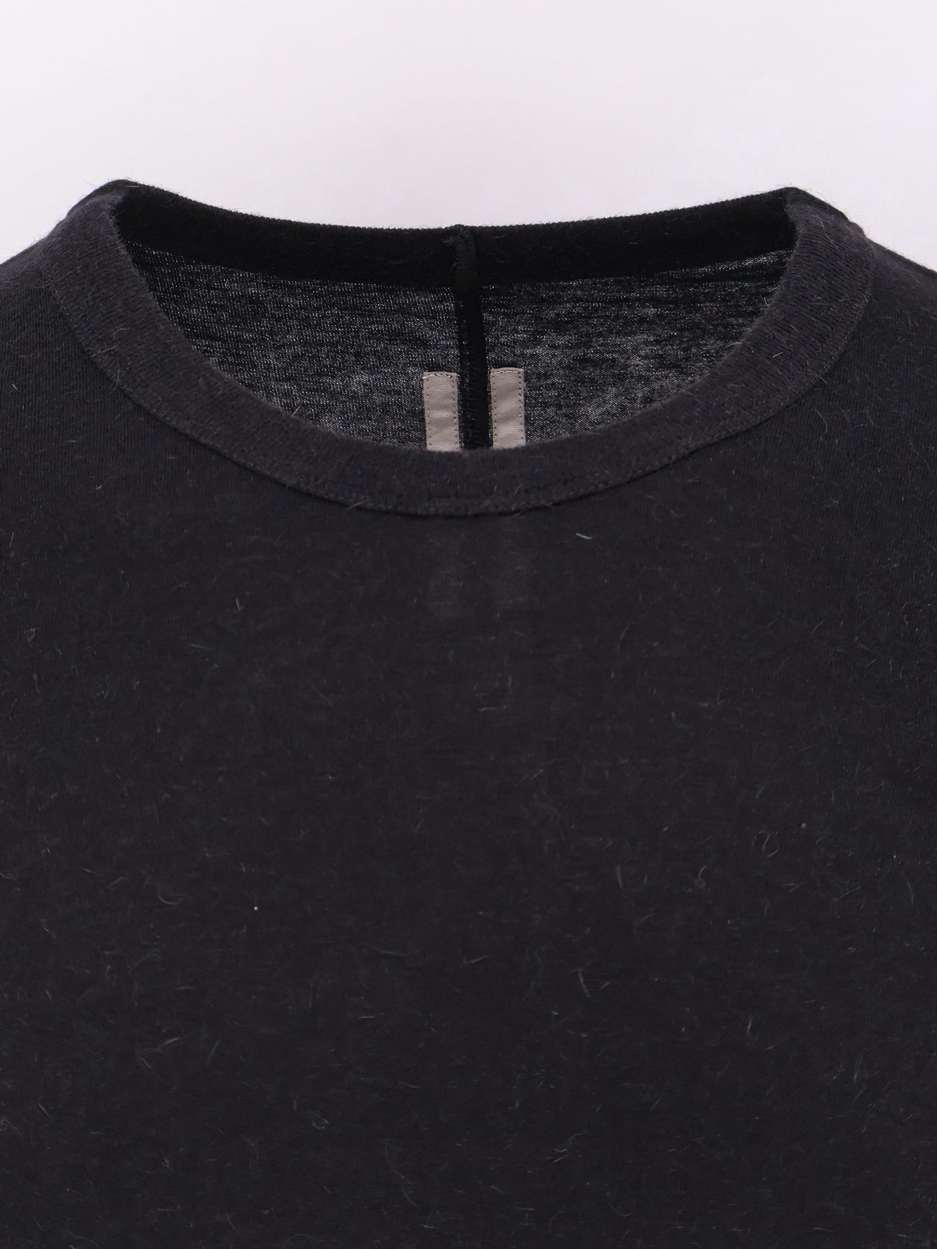 Rick Owens Basic Ls T Viscose Blend T-shirt In Multi