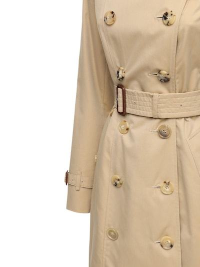 Burberry Medium And Long Style Trench Coat With Logo