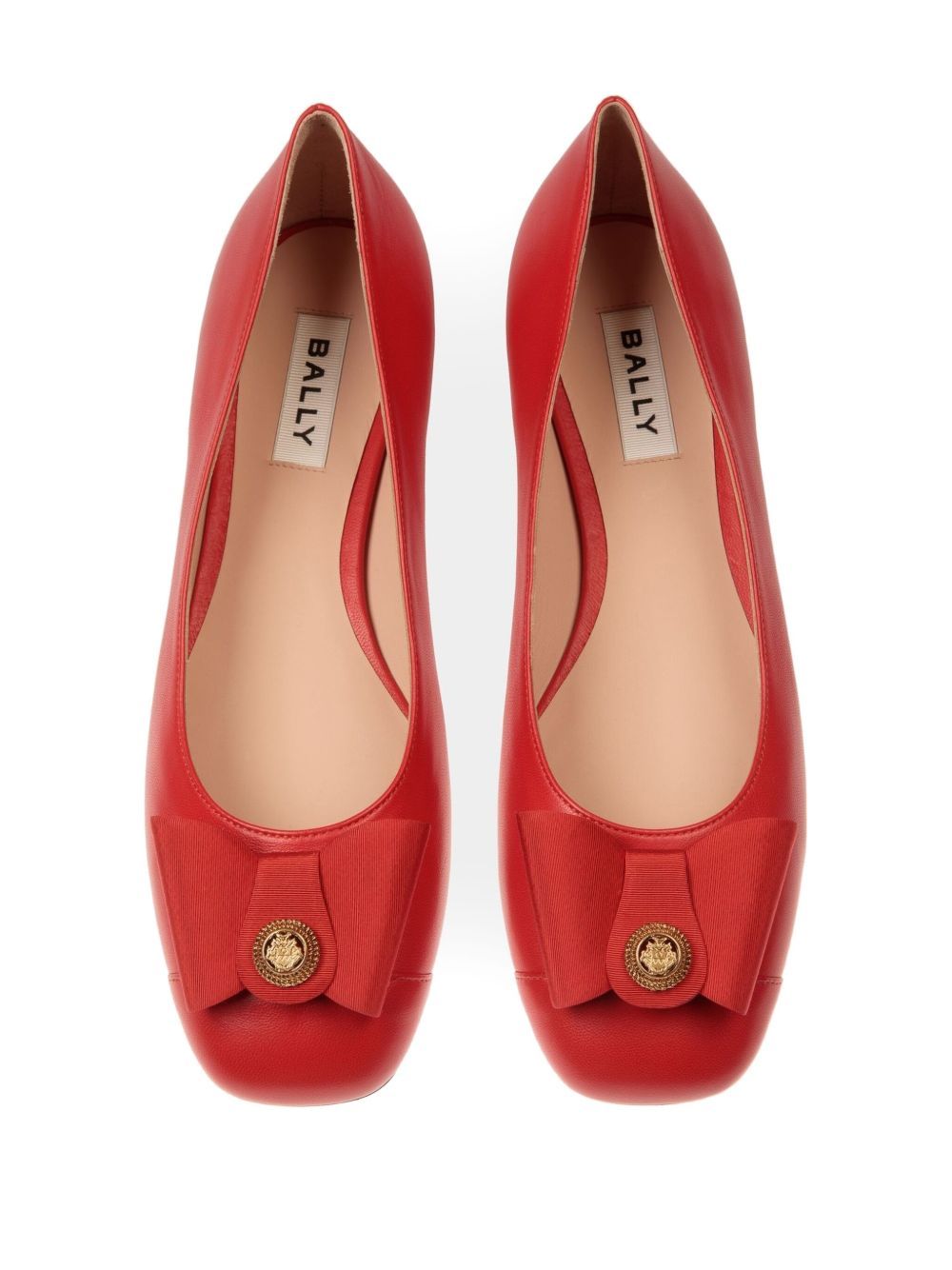Bally B-bow Ballet Flats