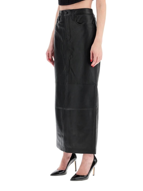 Wardrobe.nyc Straight Pencil Skirt With Belt Loops