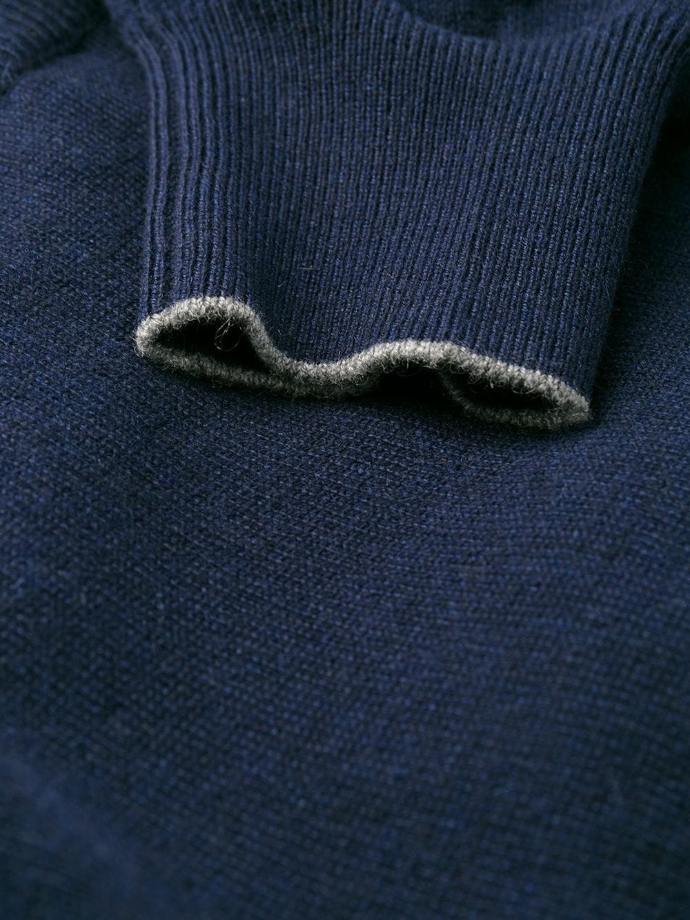 Brunello Cucinelli Rollneck Cashmere Sweater In Black