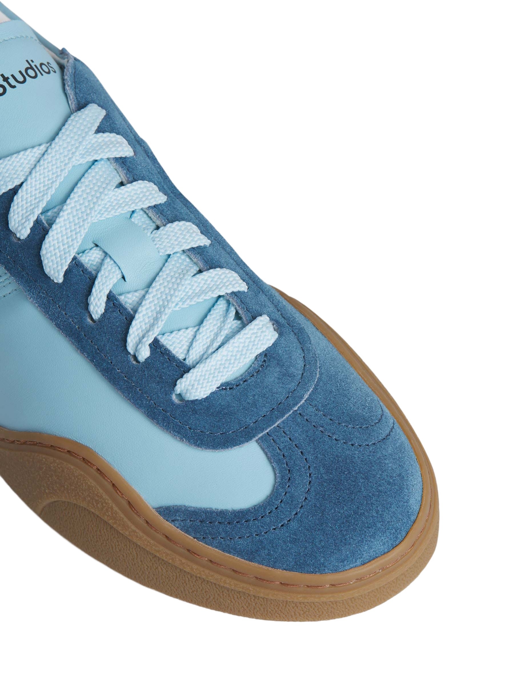Acne Studios Sneakers Bars M Mit Veloursleder In Blue