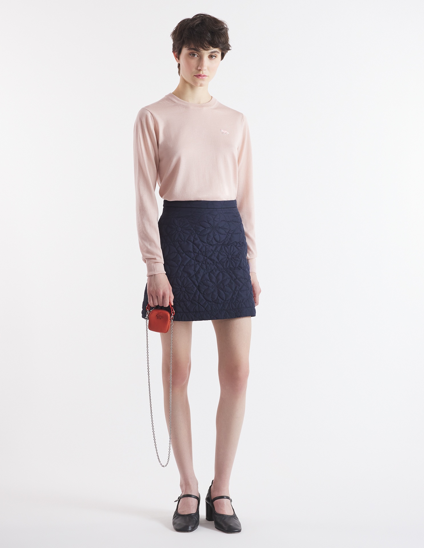 MAISON KITSUNÉ BABY FOX PATCH SWEATER