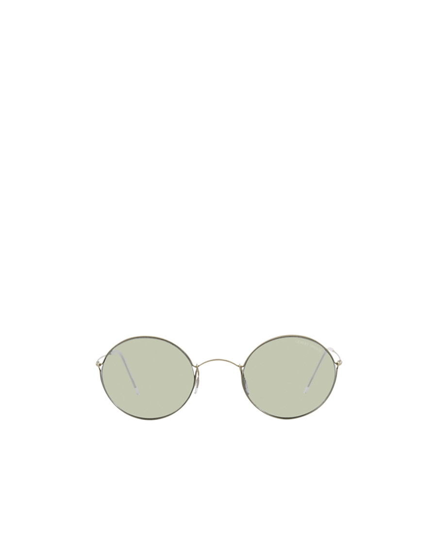 Giorgio Armani Round-frame Tinted Sunglasses In Nude