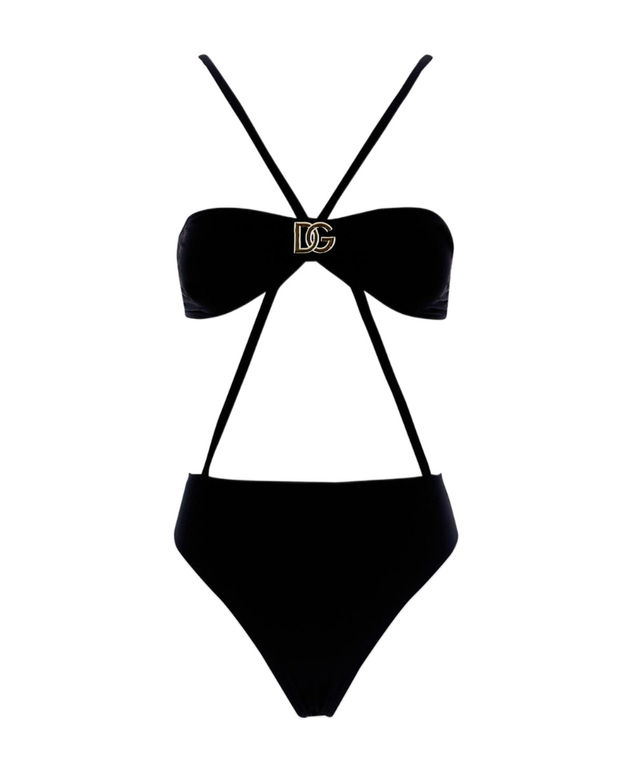 Dolce & Gabbana Logo-plaque Detail Swimsuit