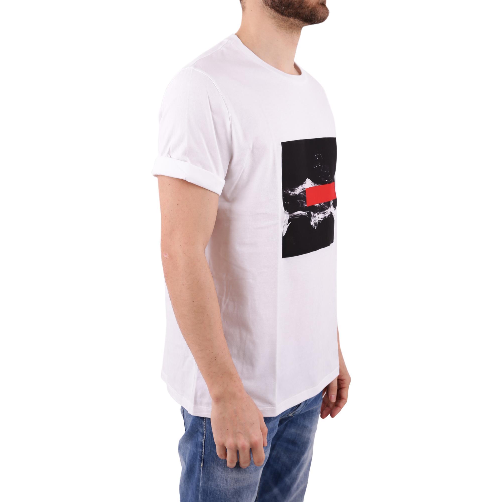 Neil Barrett Printed T-shirt In Multicolor
