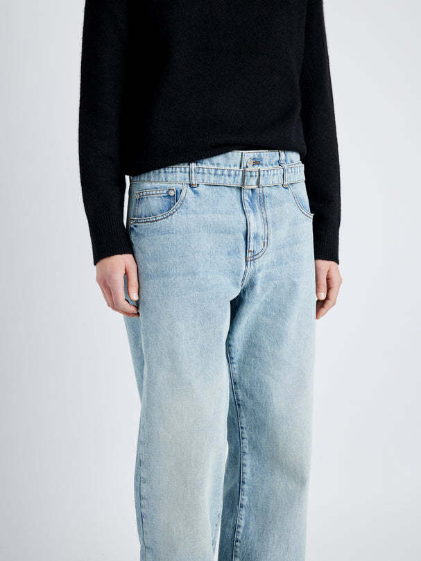 Shop Proenza Schouler Ellsworth Jeans In Blue