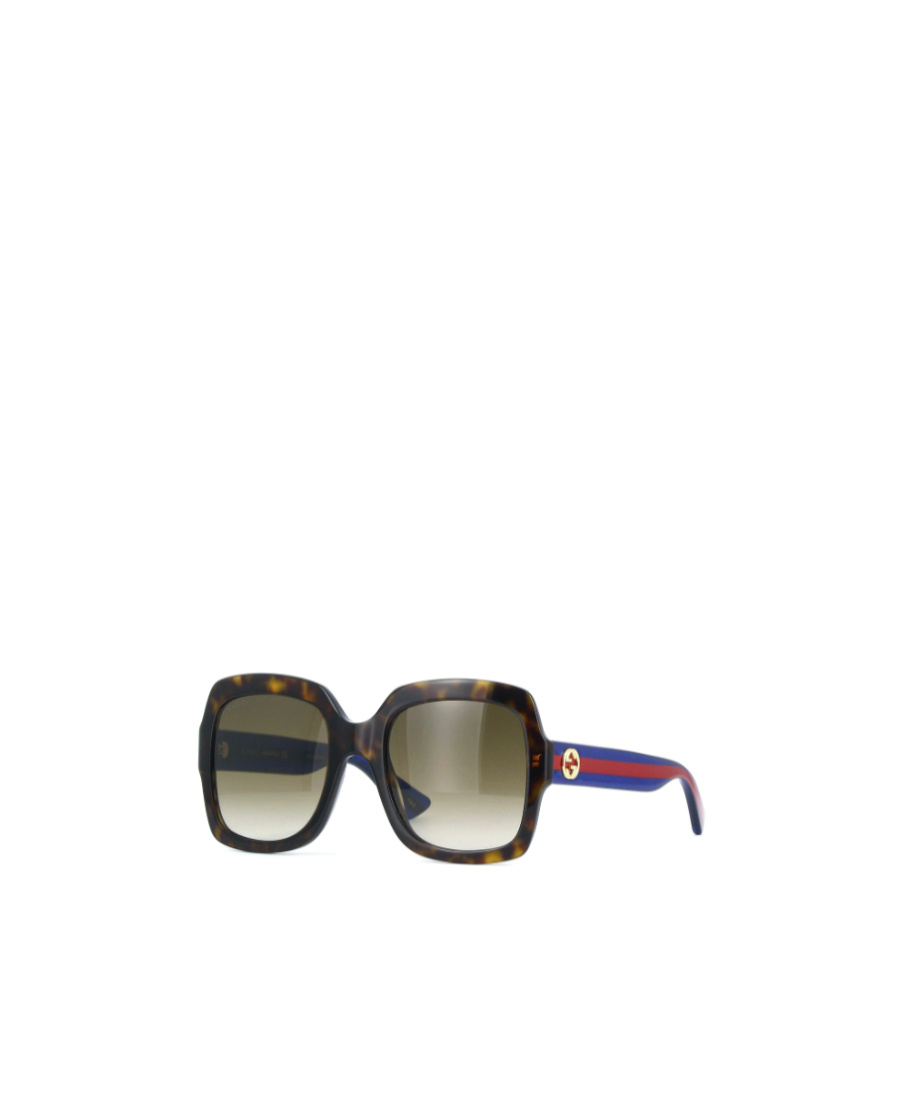 Gucci Logo Square Sunglasses In Multicolor