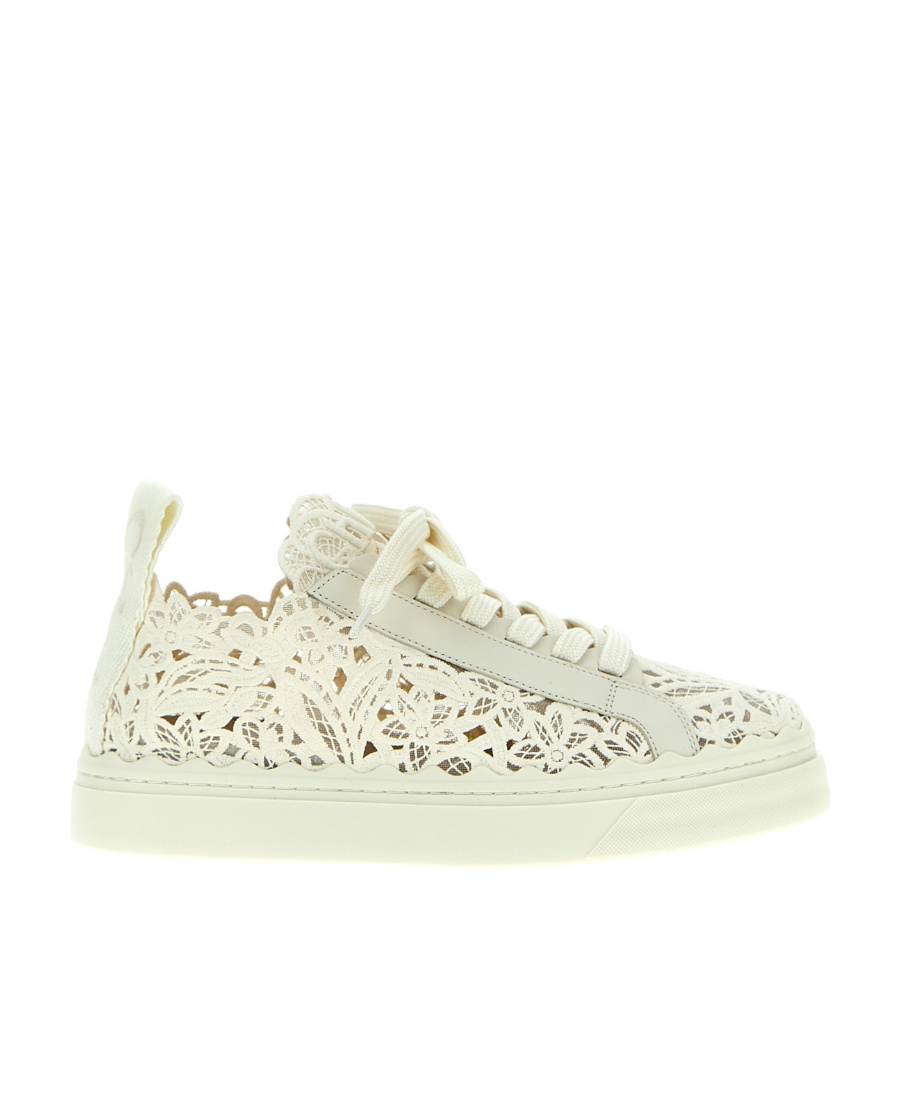 CHLOÉ CHLOÉ LAUREN LOW-TOP SNEAKERS