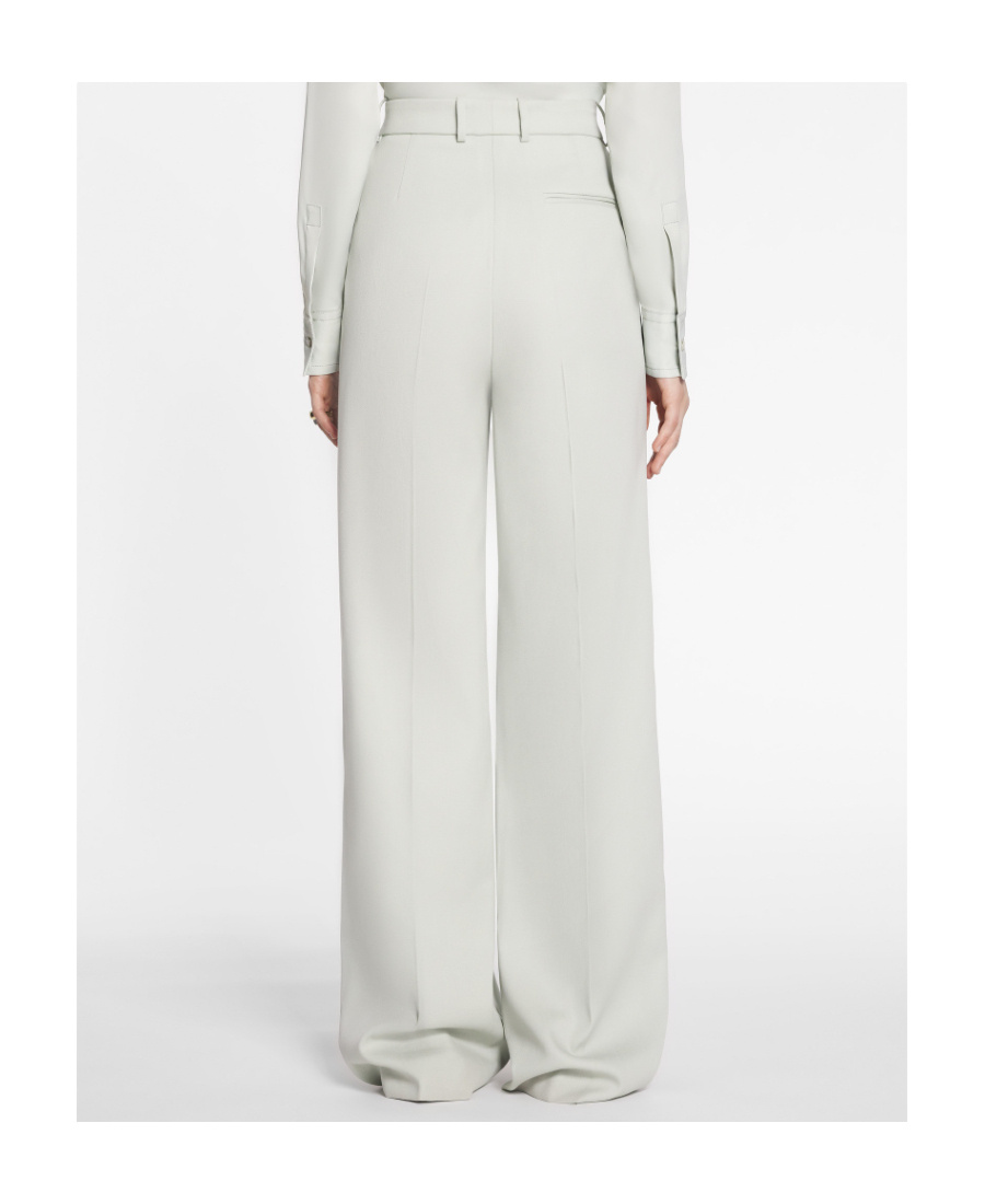 Lanvin High-waisted Tailored Trousers In White