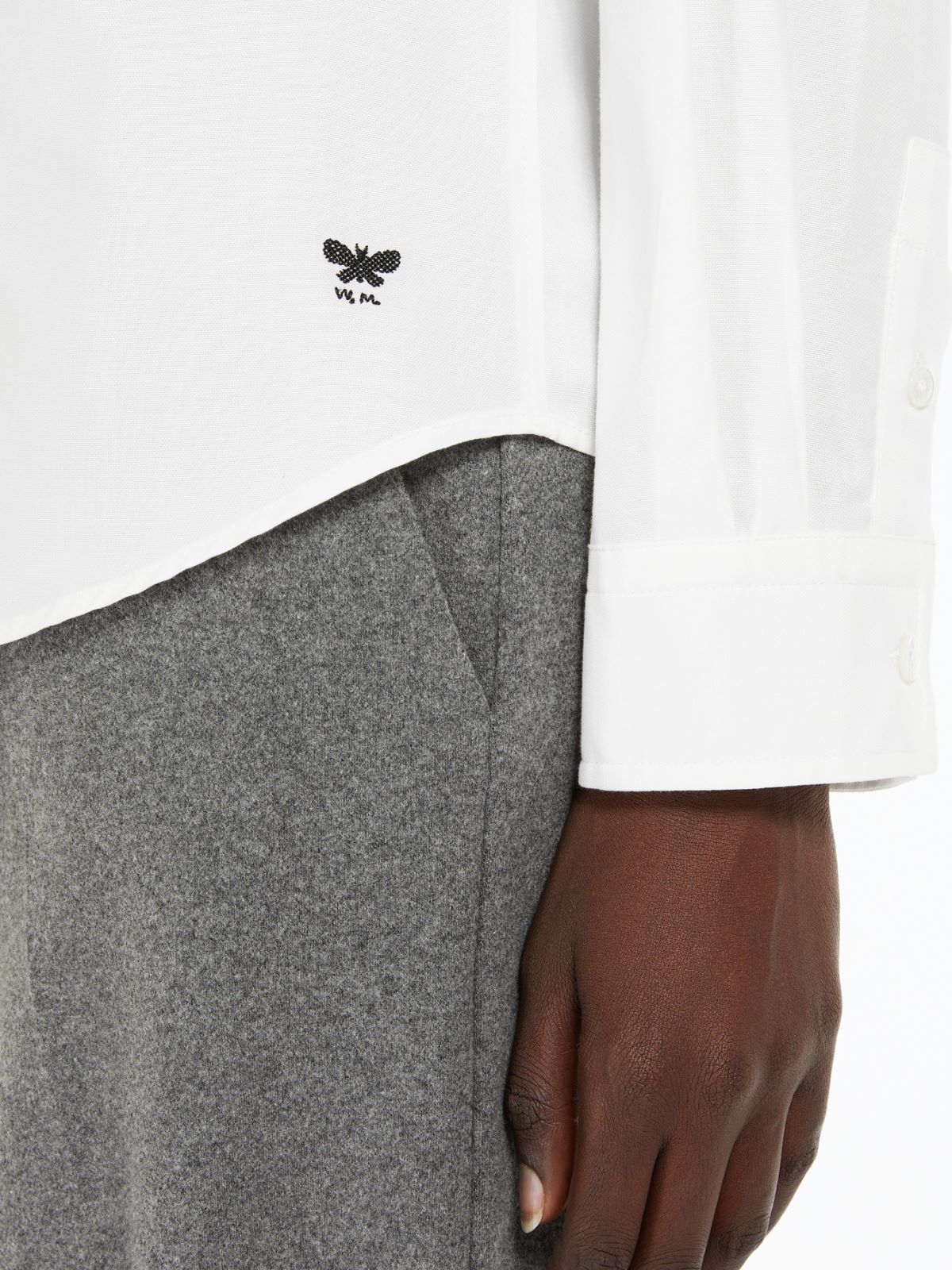 Weekend Max Mara Almina Buttoned Shirt In White