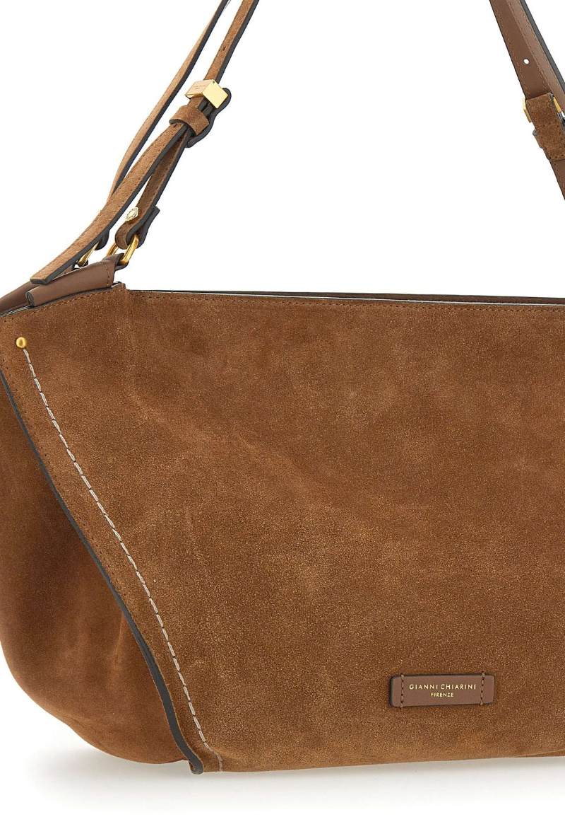 Gianni Chiarini Bloom Tote Bag In Brown